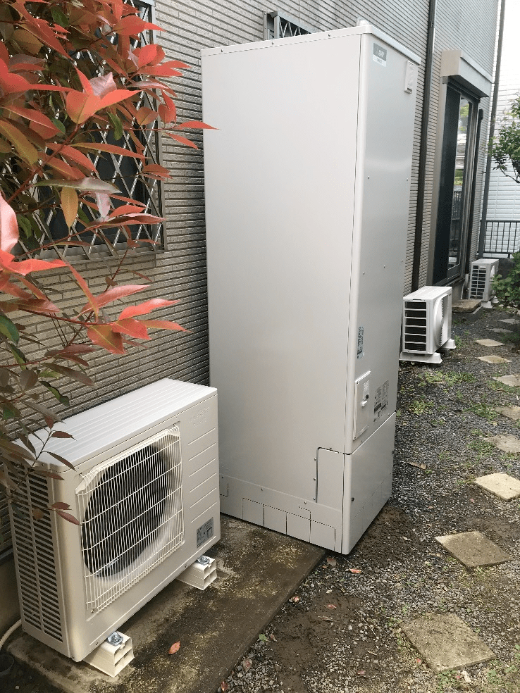 岡山県美作市稲穂エコキュート交換工事M様