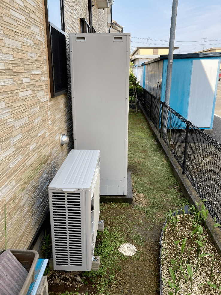 岡山県美作市赤田エコキュート交換工事W様
