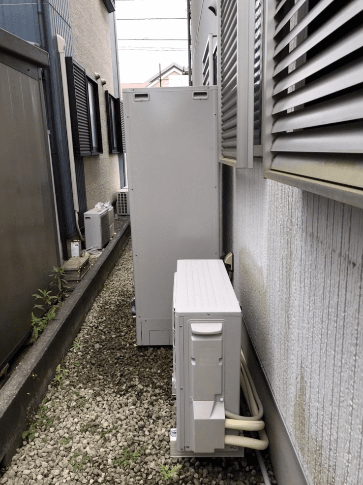 岡山県美作市上山エコキュート交換工事Y様