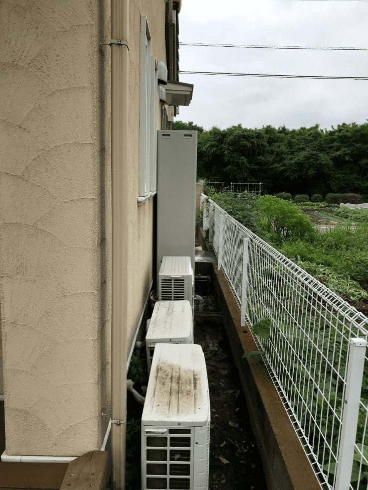岡山県都窪郡早島町前潟エコキュート交換工事W様
