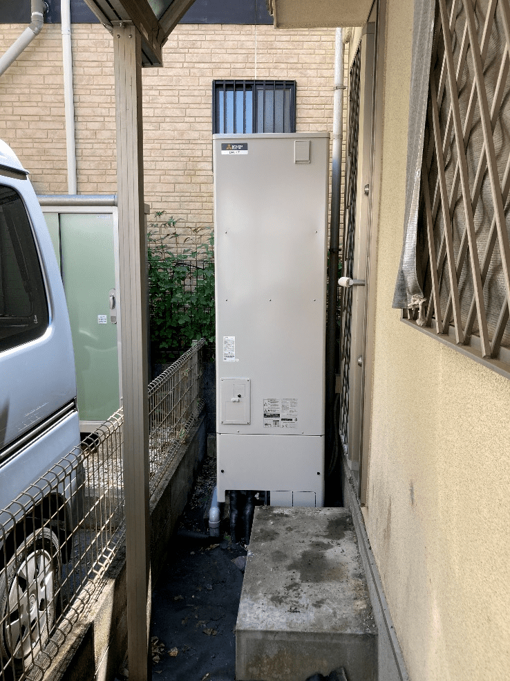 東京都あきる野市草花エコキュート交換工事K様