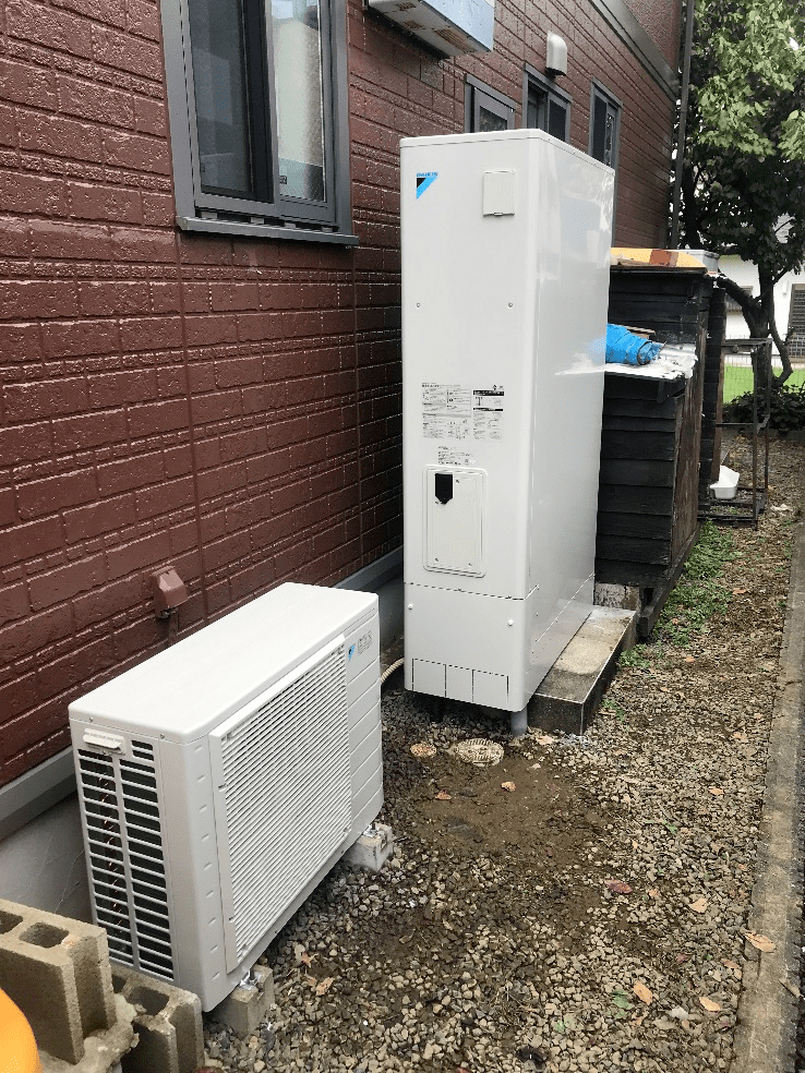 東京都八王子市兵衛エコキュート交換工事M様