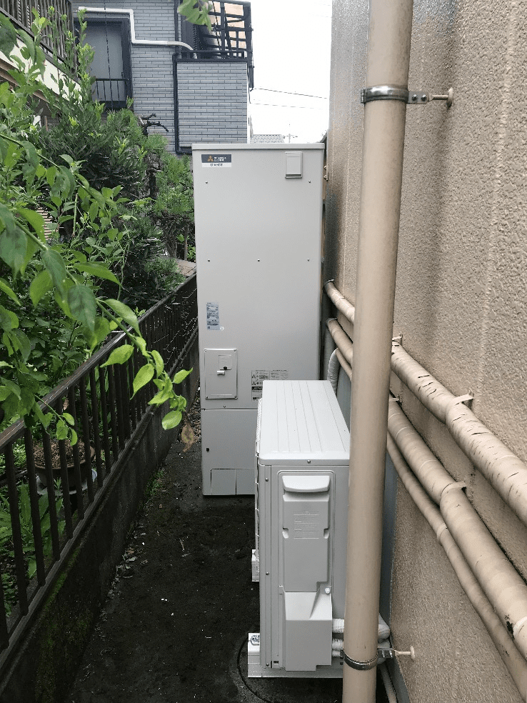 東京都西多摩郡瑞穂町箱根ヶ崎エコキュート交換工事A様