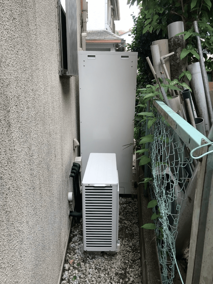 神奈川県川崎市多摩区菅城下エコキュート交換工事I様