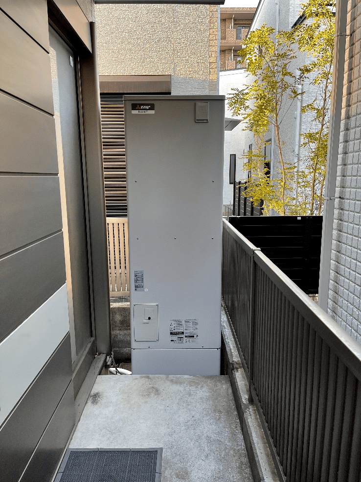 福島県郡山市安積町牛庭エコキュート交換工事D様