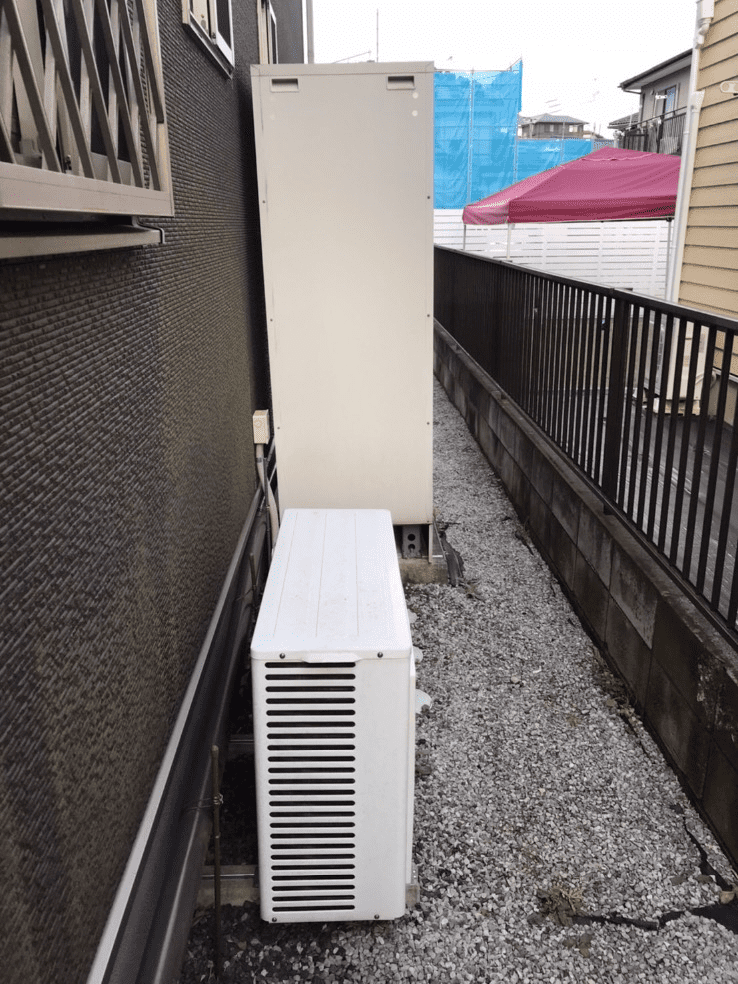 茨城県取手市新取手エコキュート交換工事A様