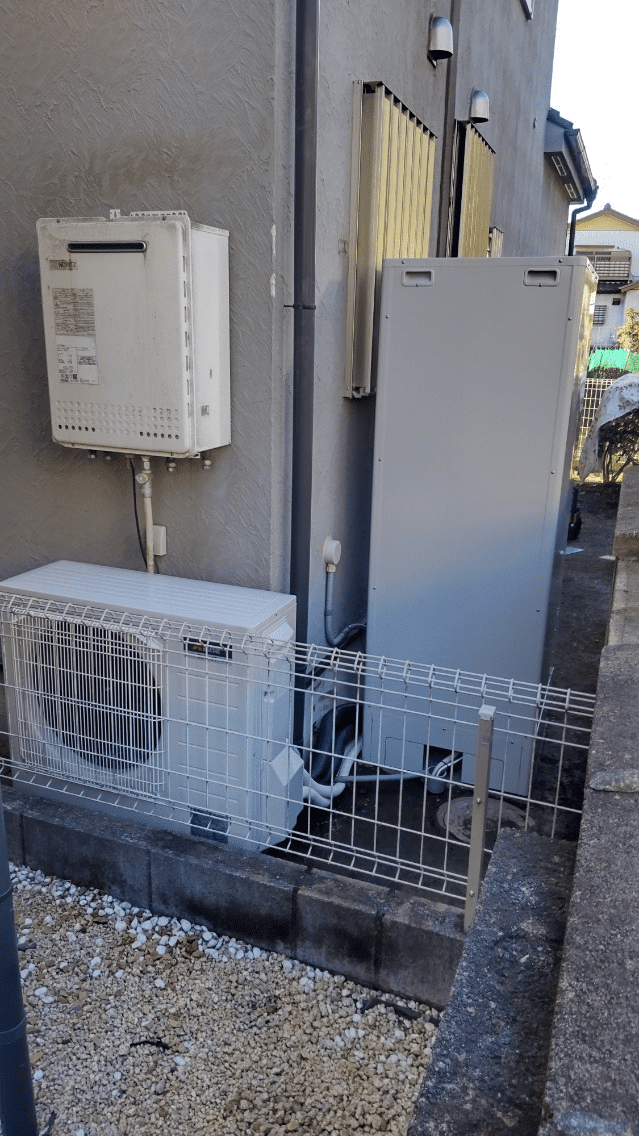 埼玉県上尾市瓦葺 エコキュート交換工事S様