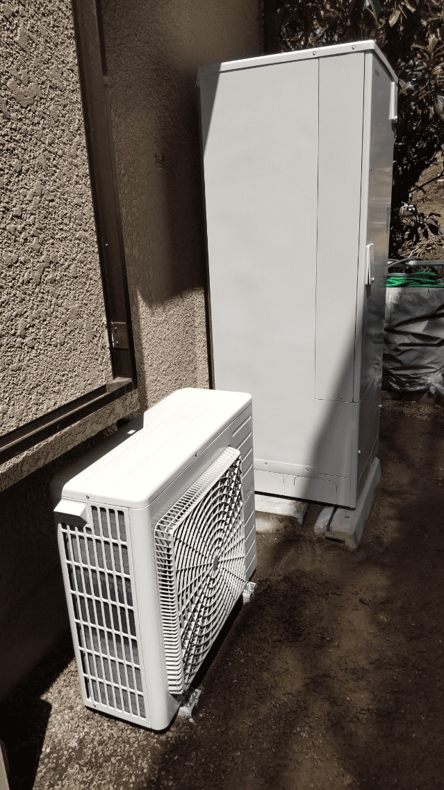 福島県南会津郡只見町石伏エコキュート交換工事K様