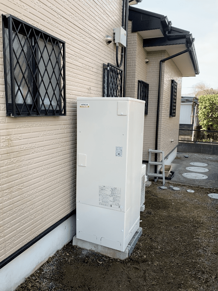 福島県岩瀬郡鏡石町鏡沼エコキュート交換工事F様