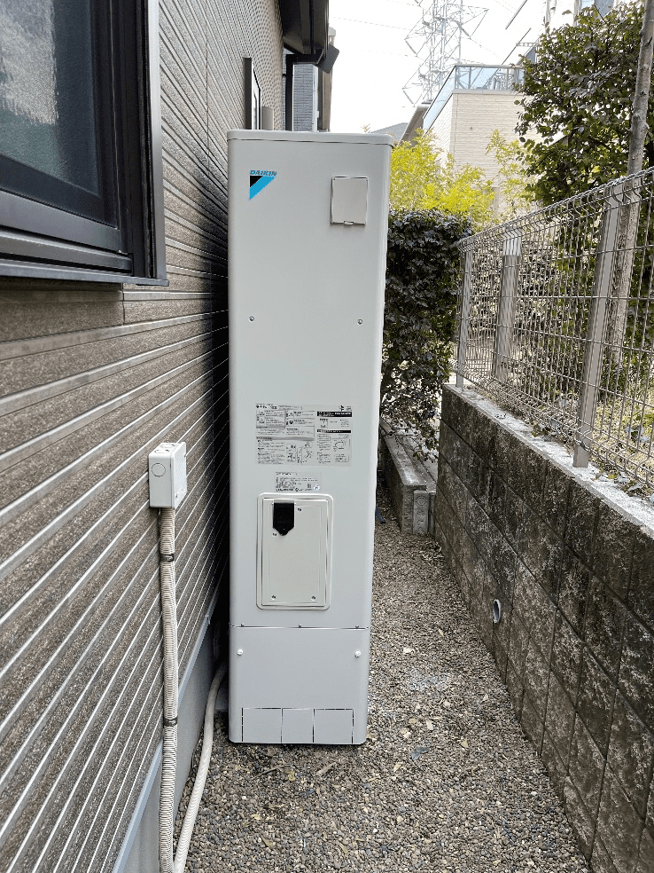 福島県東白川郡塙町上石井エコキュート交換工事F様