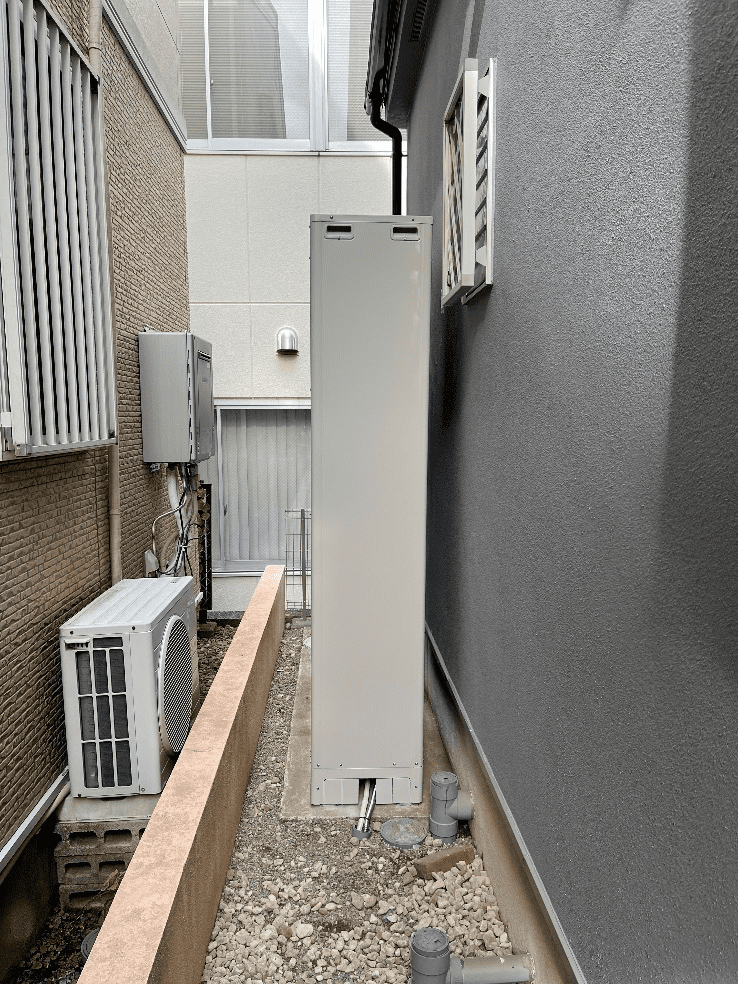 福島県東白川郡棚倉町金沢内エコキュート交換工事K様