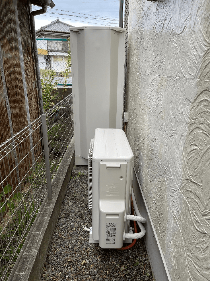 福島県西白河郡泉崎村泉崎エコキュート交換工事E様