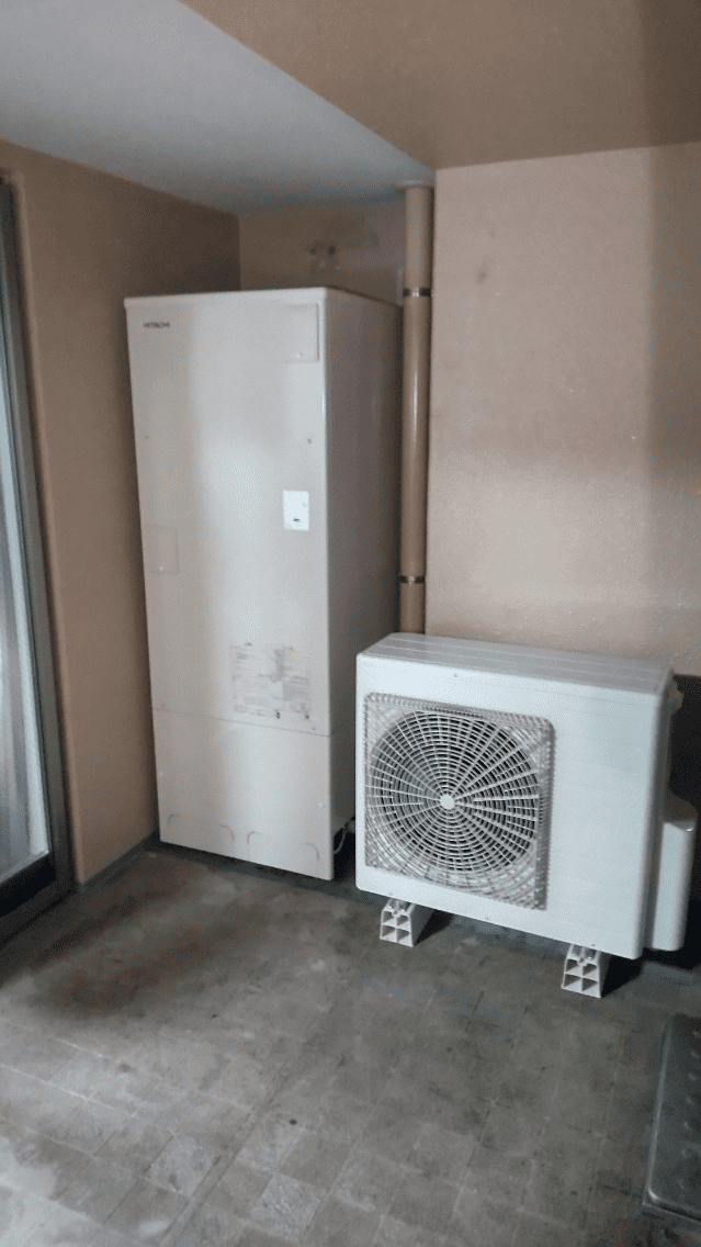 茨城県水戸市上水戸エコキュート交換工事T様