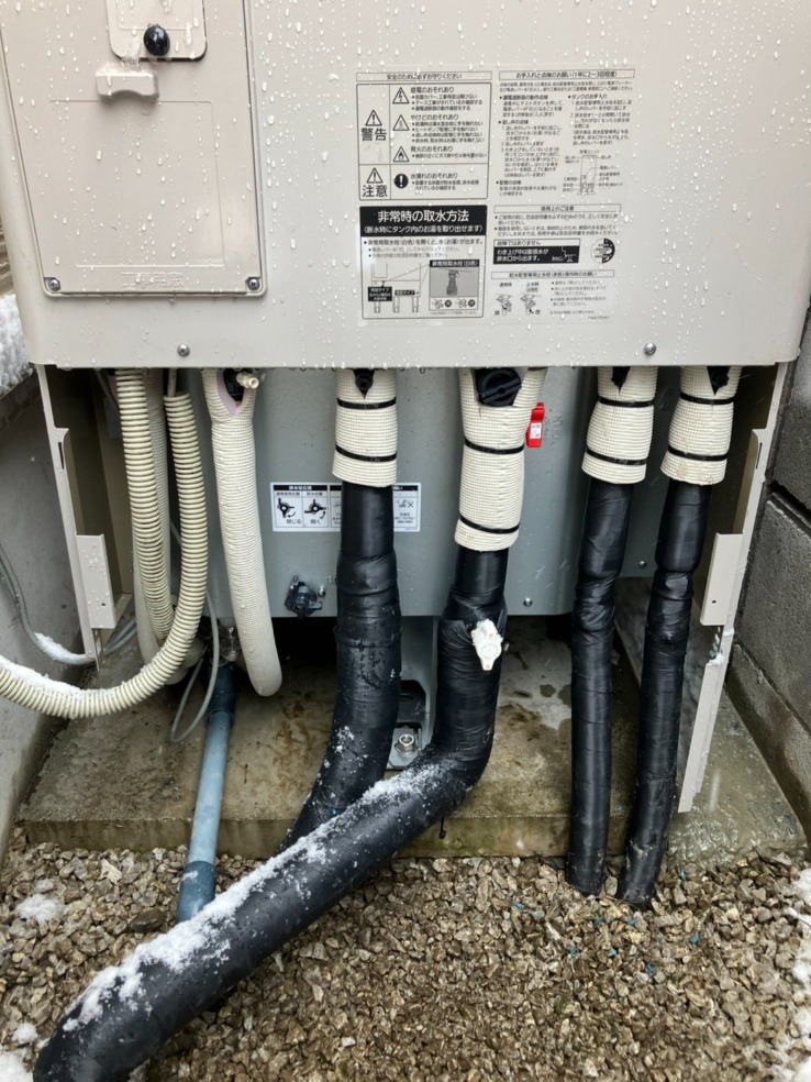 三菱エコキュートSRT-HPT46W5から三菱エコキュートSRT-W465 