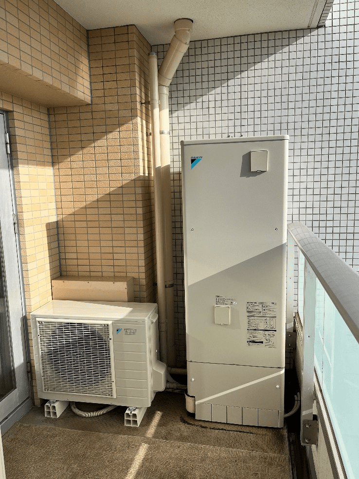 東京都大田区多摩川エコキュート交換工事M様