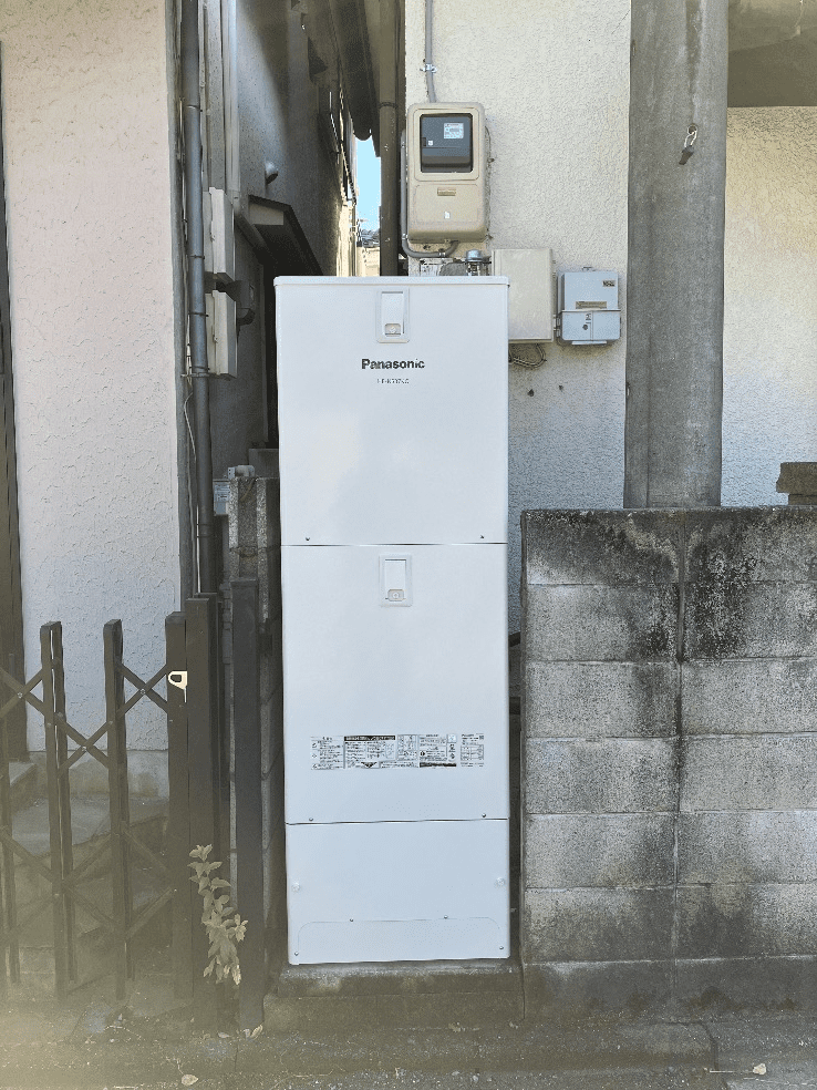 東京都東村山市多摩湖町エコキュート交換工事O様