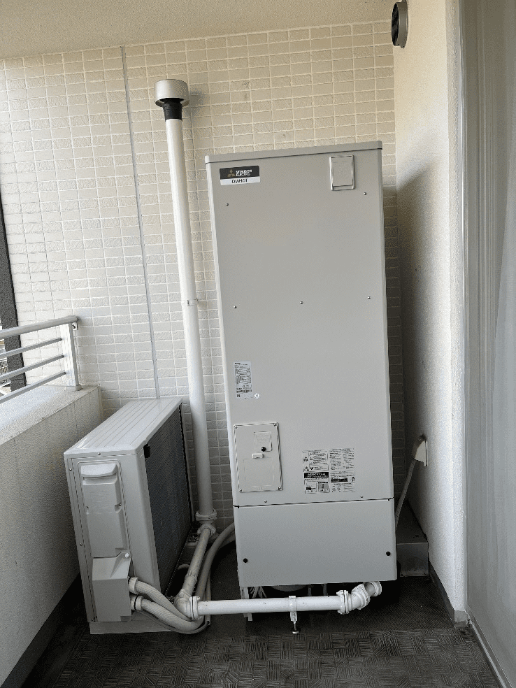 神奈川県川崎市中原区宮内エコキュート交換工事O様