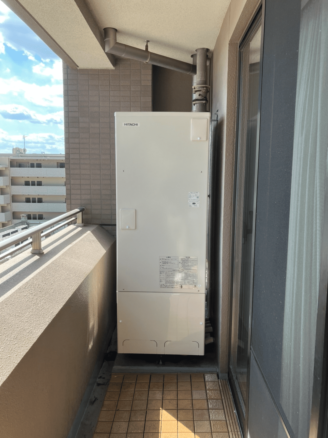 神奈川県川崎市中原区小杉町エコキュート交換工事O様