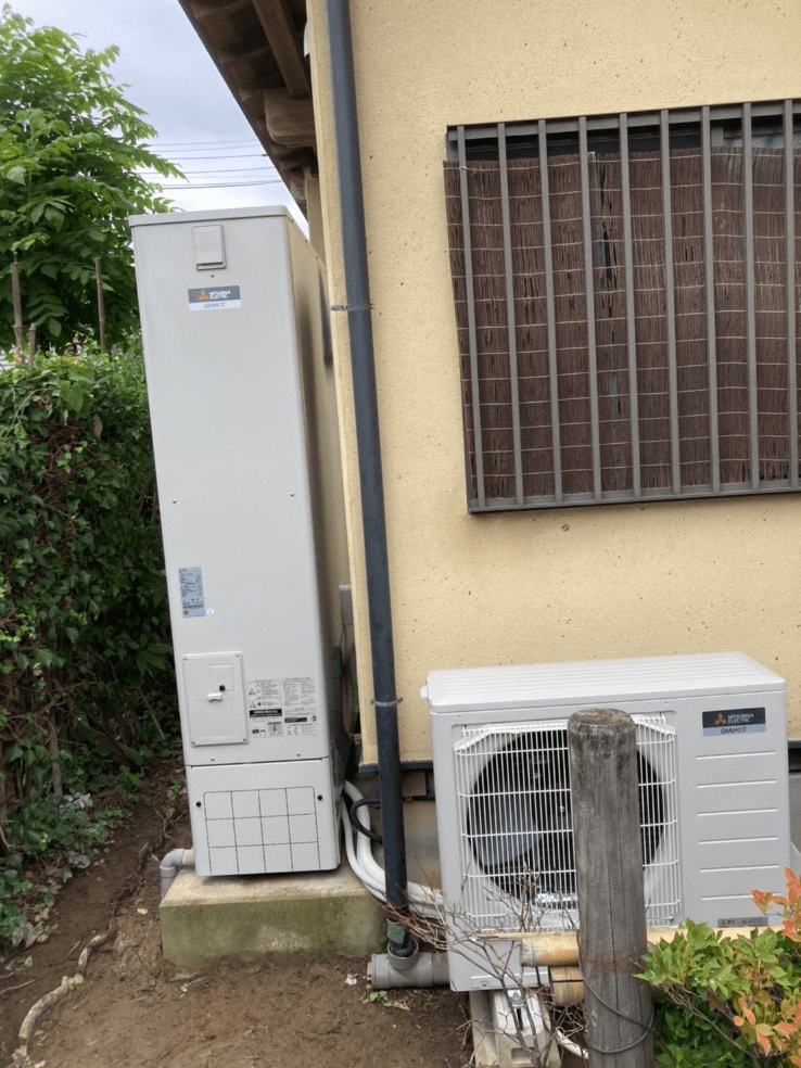 福島県双葉郡双葉町郡山エコキュート交換工事I様