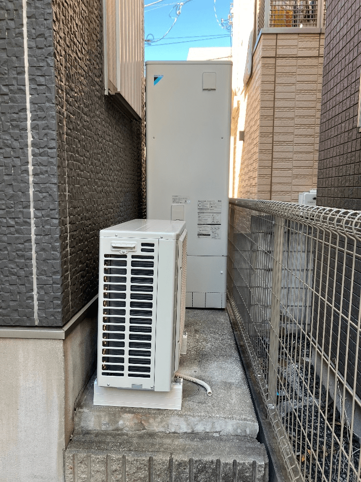 福島県双葉郡葛尾村落合エコキュート交換工事D様