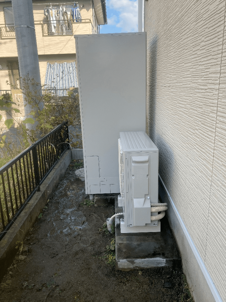 茨城県北茨城市中郷町上桜井エコキュート交換工事K様