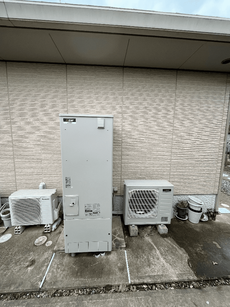 茨城県龍ケ崎市大徳町エコキュート交換工事A様