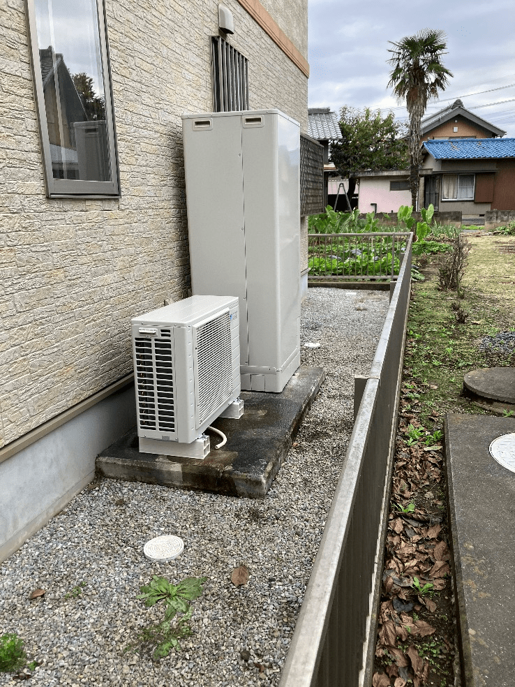 鹿児島県伊佐市大口白木エコキュート交換工事N様