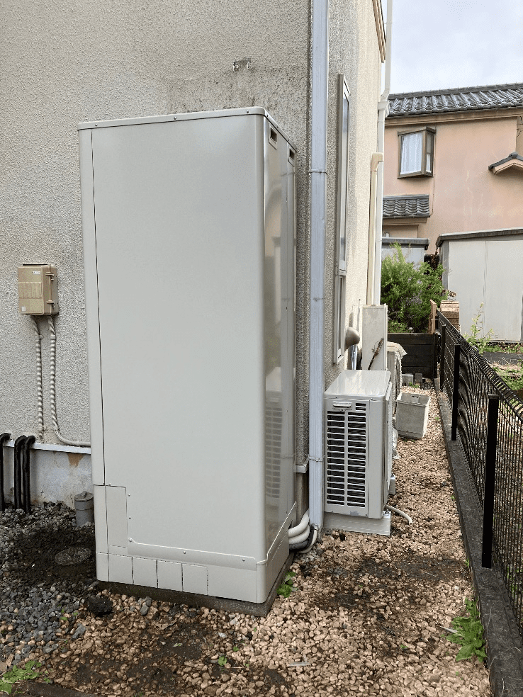 鹿児島県姶良市加治木町仮屋町エコキュート交換工事M様