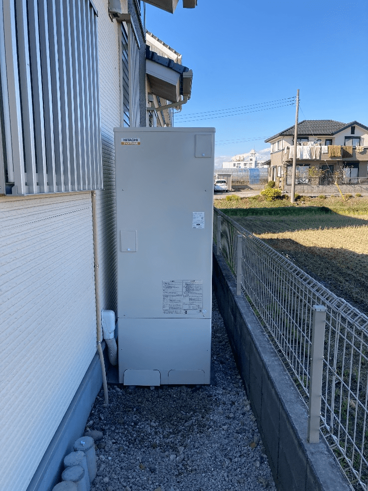 鹿児島県指宿市山川入船町エコキュート交換工事M様