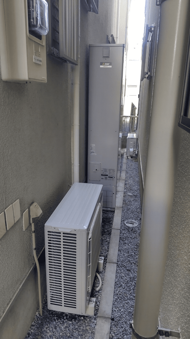 鹿児島県鹿屋市飯隈町エコキュート交換工事A様