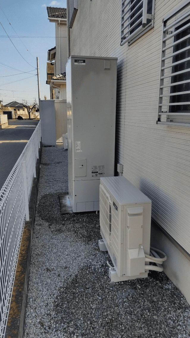 鹿児島県鹿屋市今坂町エコキュート交換工事D様