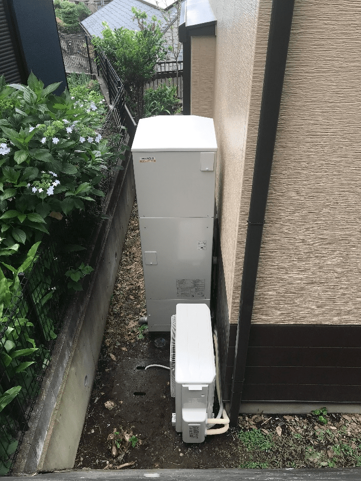 北海道亀田郡七飯町藤城エコキュート交換工事E様