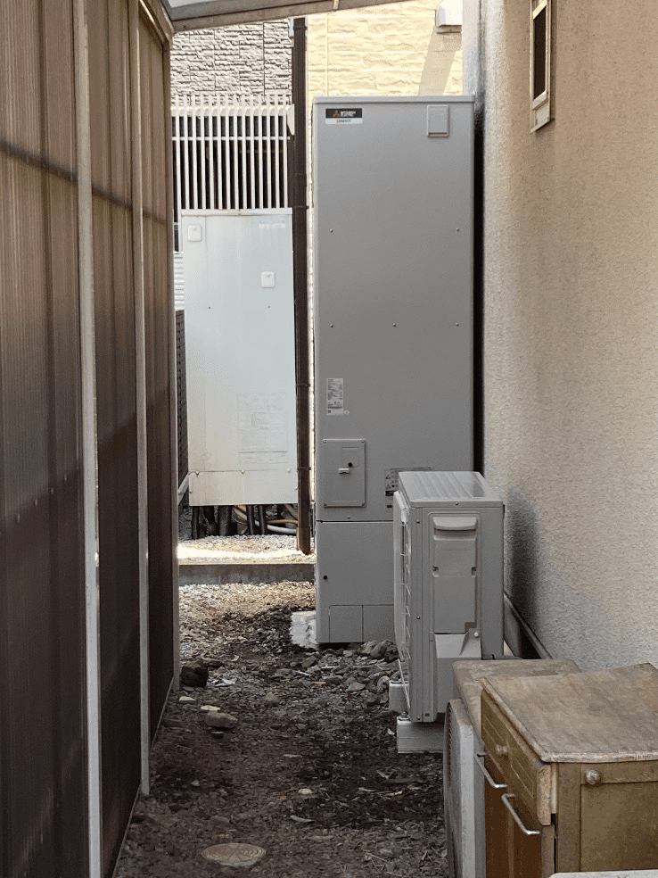 北海道亀田郡七飯町大沼町エコキュート交換工事W様
