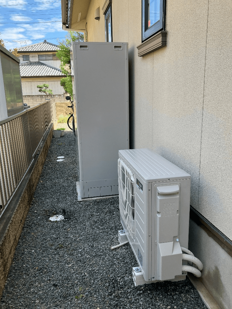 北海道岩見沢市北本町西エコキュート交換工事B様