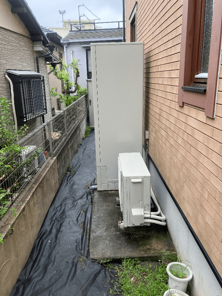 北海道札幌市北区北三十条西エコキュート交換工事U様