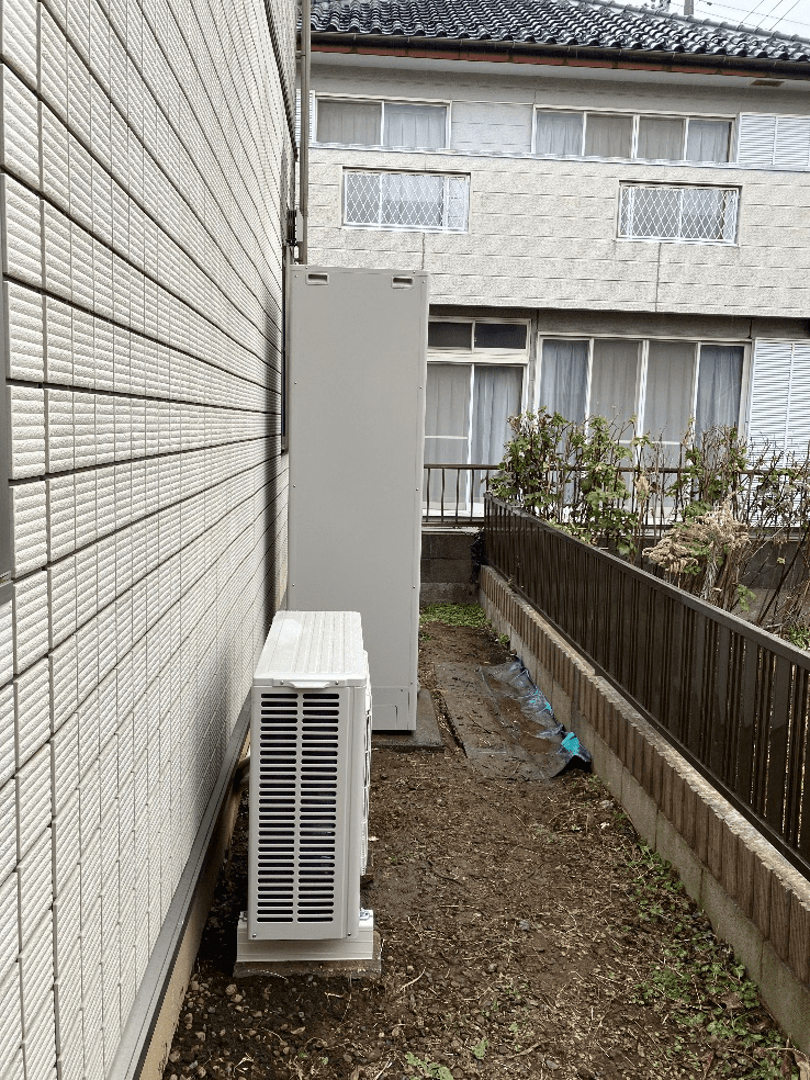 北海道札幌市厚別区青葉町エコキュート交換工事K様