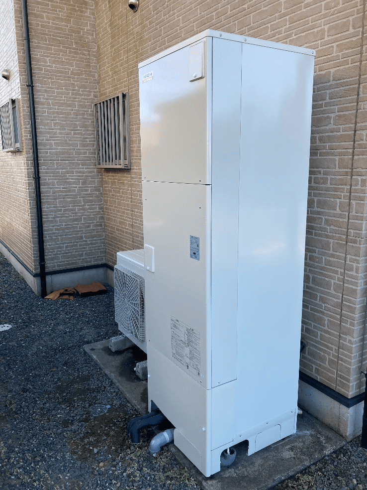 北海道札幌市清田区北野四条エコキュート交換工事U様