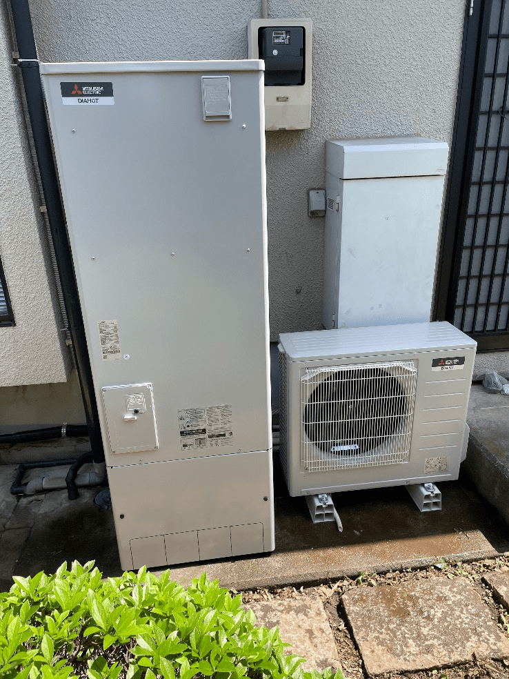 埼玉県さいたま市緑区山崎エコキュート交換工事E様