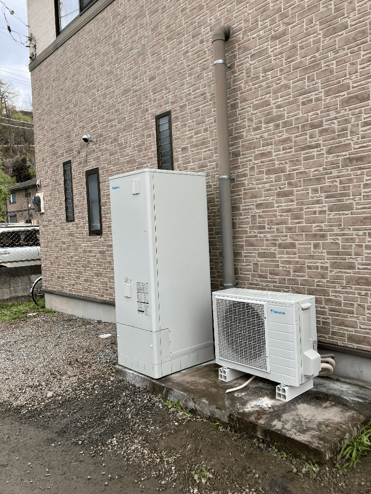 埼玉県秩父市中宮地町エコキュート交換工事H様