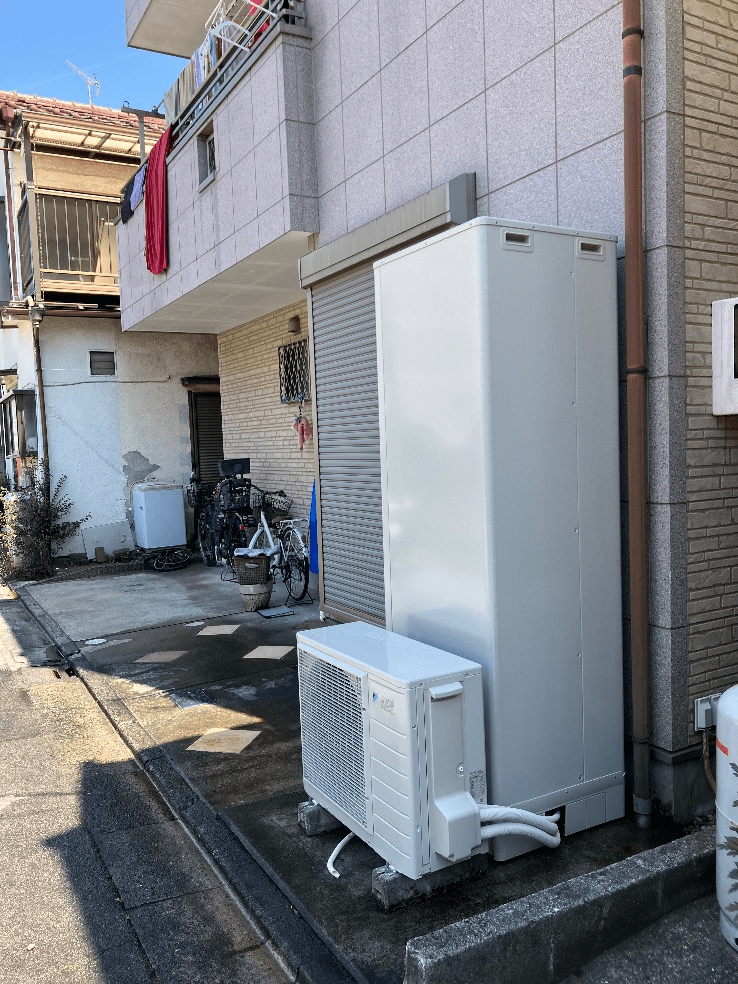 東京都江戸川区松江エコキュート交換工事A様