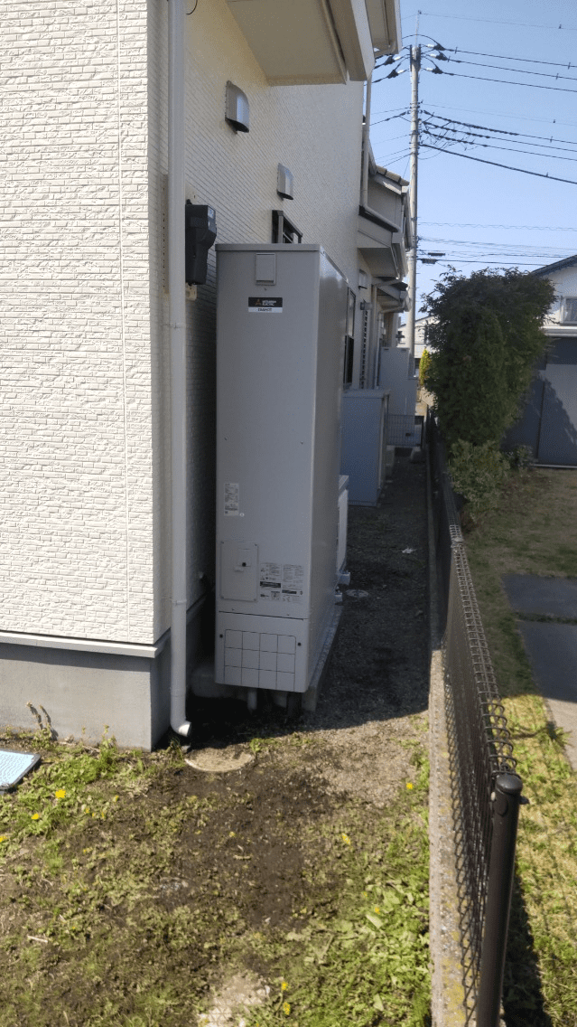 栃木県宇都宮市鶴田町エコキュート交換工事W様