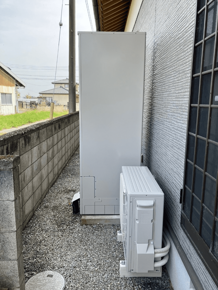 栃木県栃木市大平町北武井エコキュート交換工事Y様