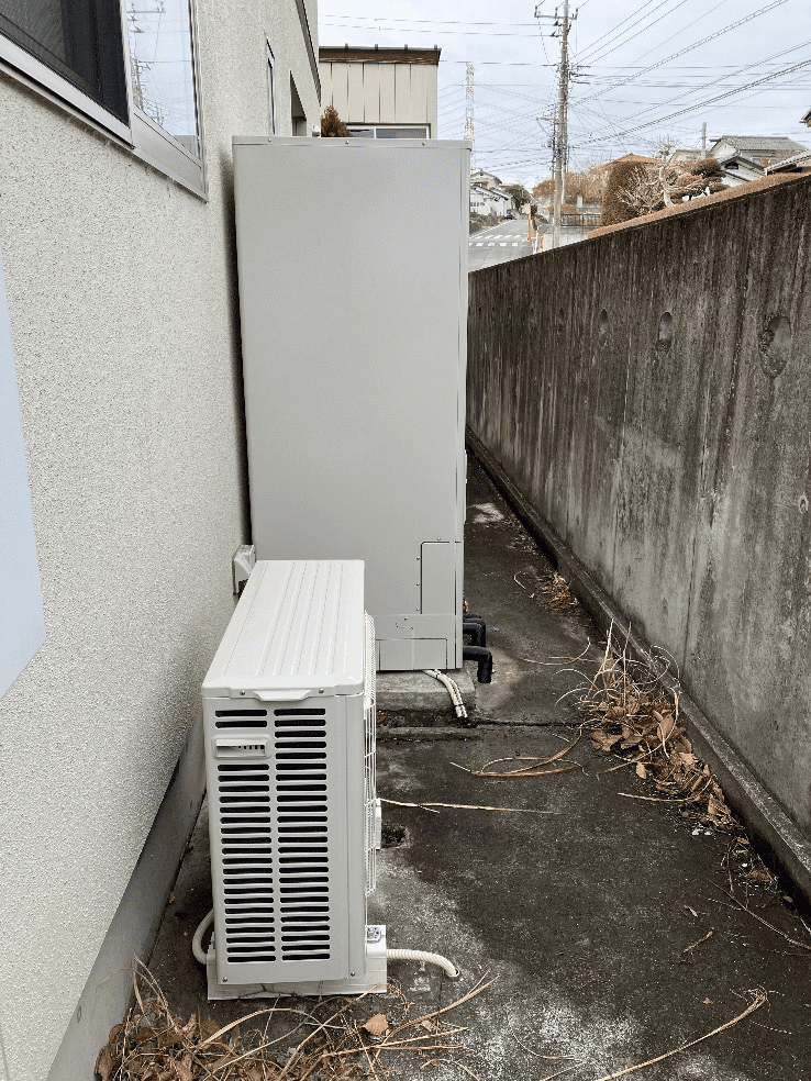 群馬県渋川市金井エコキュート交換工事O様