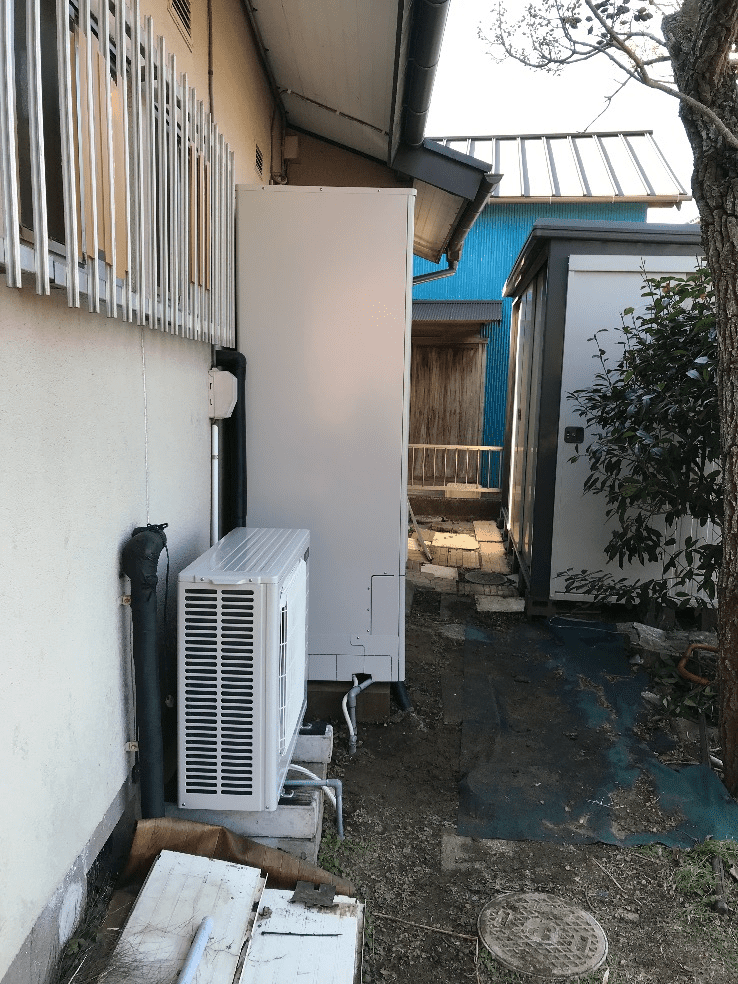 鹿児島県大島郡与論町那間エコキュート交換工事N様