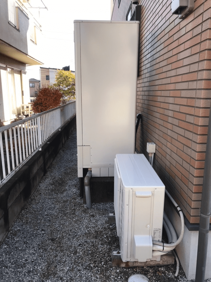 鹿児島県大島郡知名町赤嶺エコキュート交換工事F様