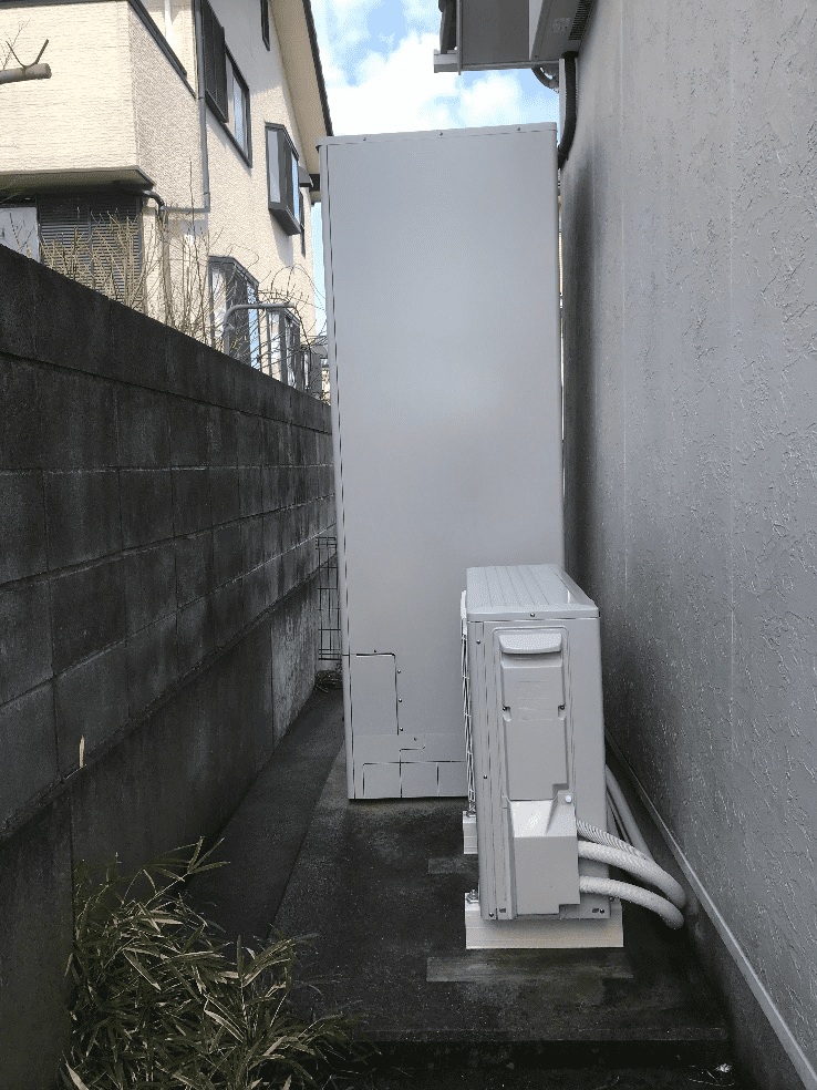 鹿児島県肝属郡東串良町池之原エコキュート交換工事Y様