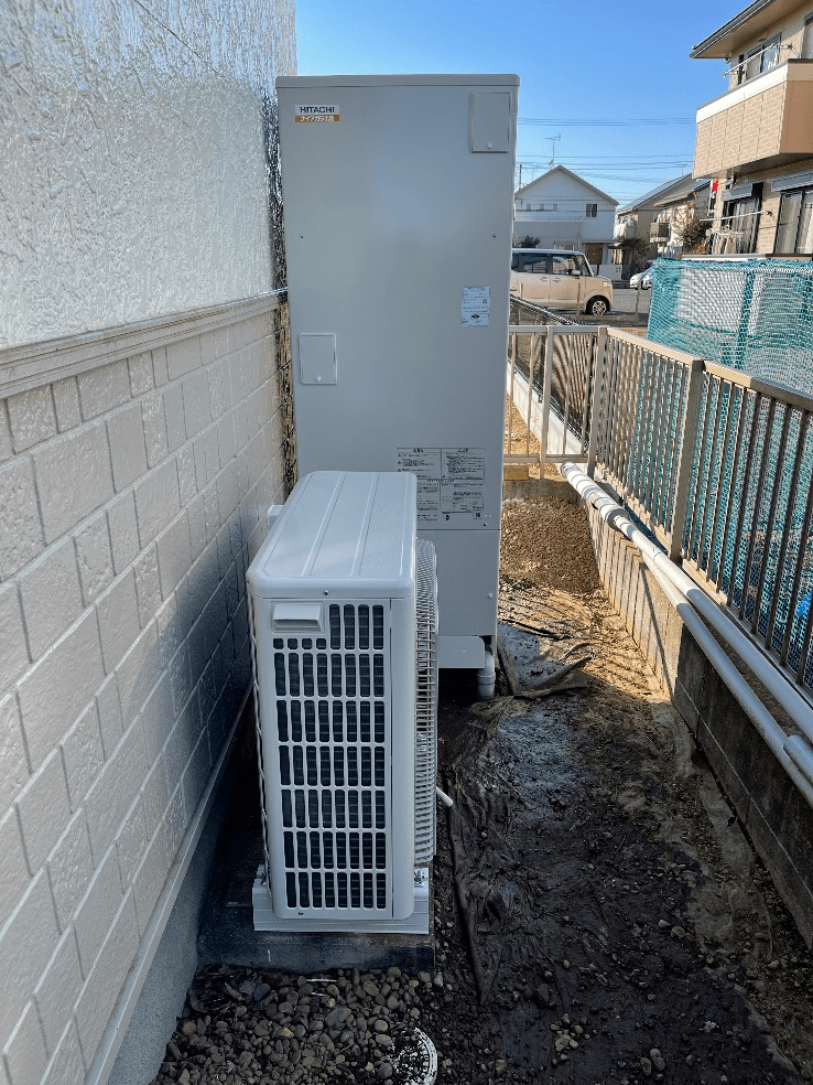 北海道三笠市高美町エコキュート交換工事D様