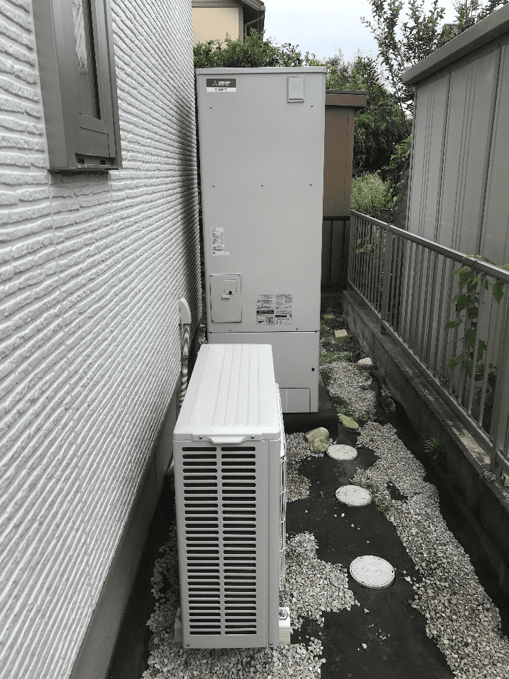 北海道夕張郡由仁町川端エコキュート交換工事K様