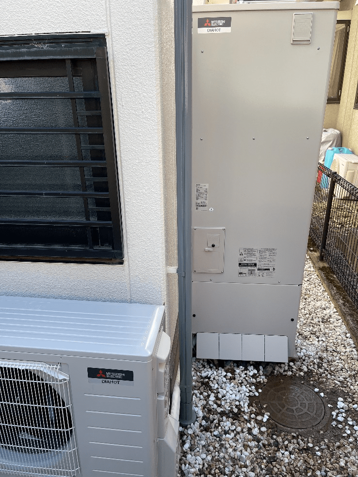 北海道江別市朝日町エコキュート交換工事S様