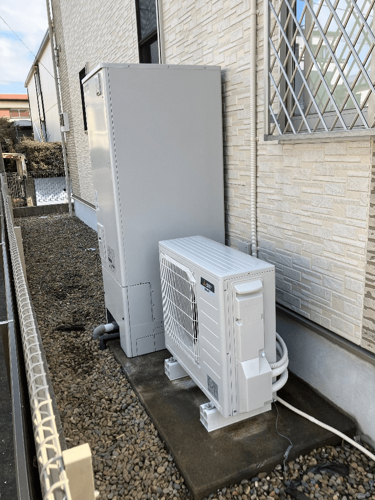 北海道留萌市泉町エコキュート交換工事F様